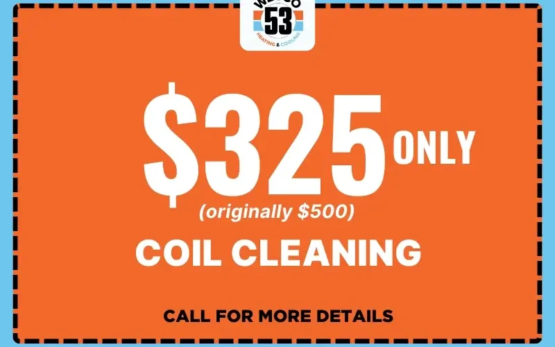 $325 Only Coil Cleaning